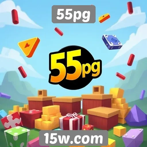 55pg oferece uma variedade de jogos para diferentes públicos